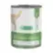 Canned pet food for adult dogs with beef and beef hearts