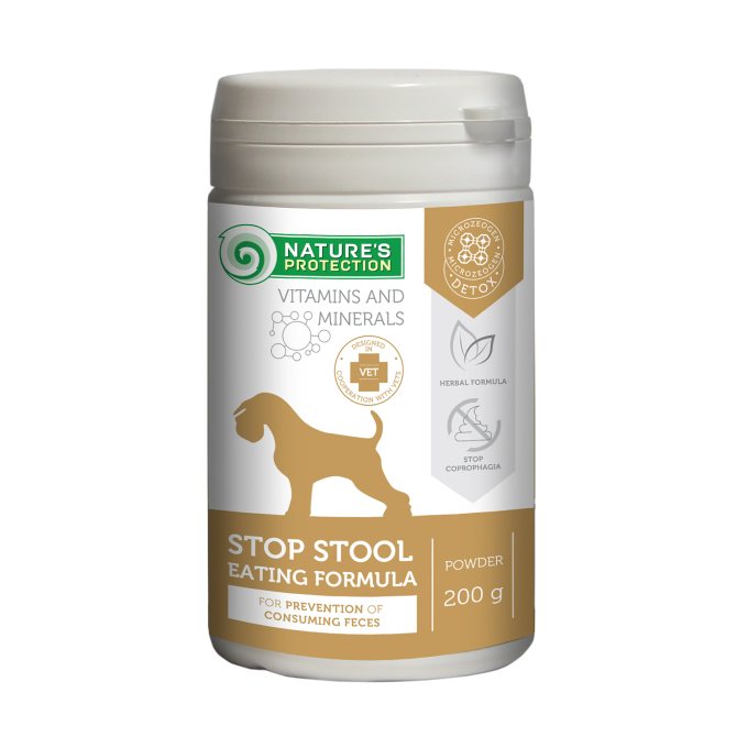 complementary feed for adult dogs for prevention of consuming feces - 0