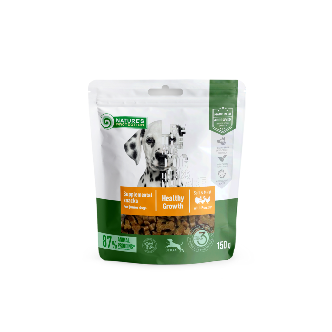 complementary feed - snacks for junior dogs of all breeds with poultry - 0