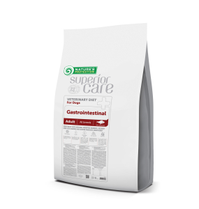 dry dietetic pet food with white fish for adult dogs of all breeds with digestive disorders