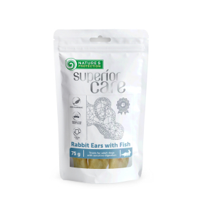 snacks for dogs rabbit ears with fish