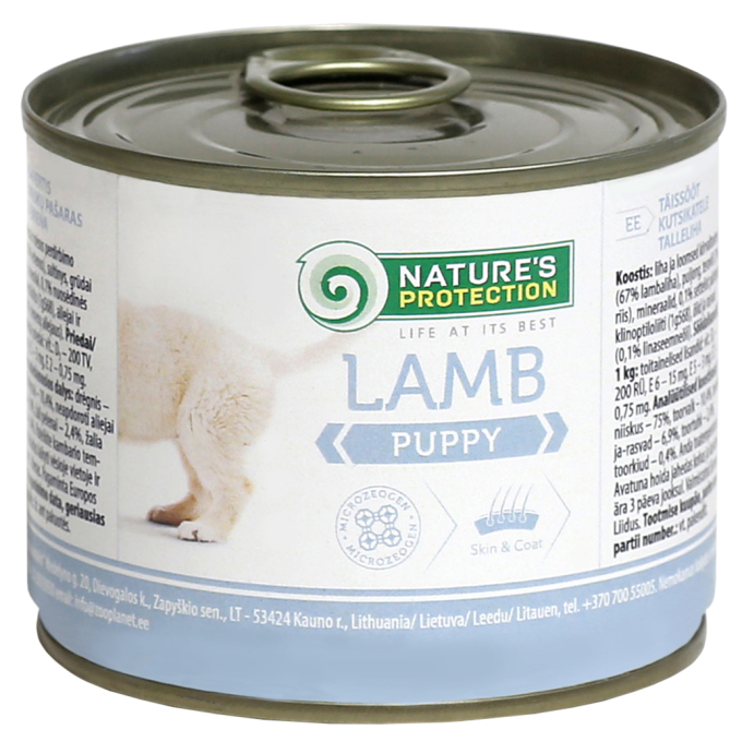 Canned food for puppies - 0