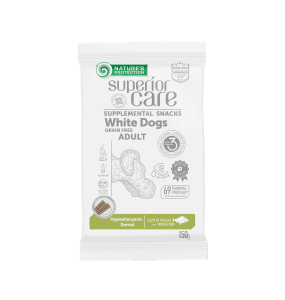 complementary grain free feed – snacks for adult dogs with white fish