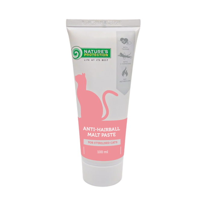 Malt paste, paste for sterilized cats promoting hair removal, - 0