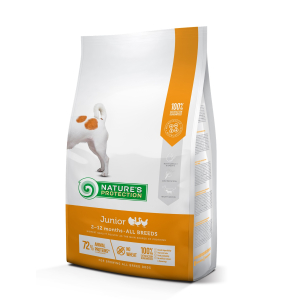 dry food for junior all breed dogs with poultry