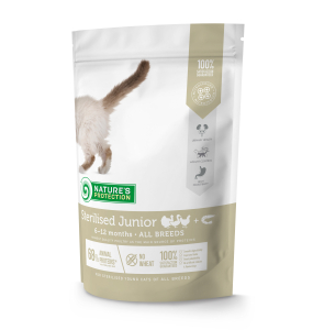 dry food for young cats after sterilisation with poultry and krill