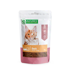 snack for cats duck breast meat
