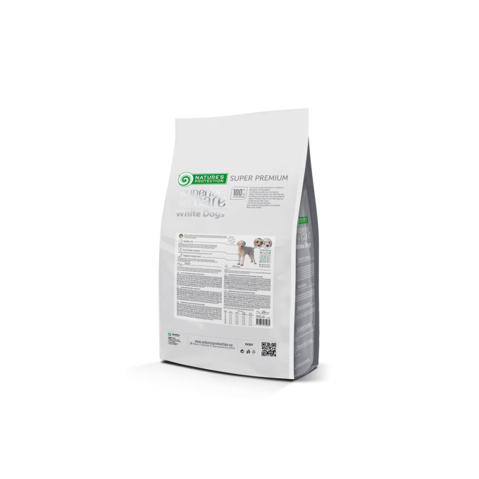 dry pet food with insect for dogs of all sizes and life stages with white coat - 2