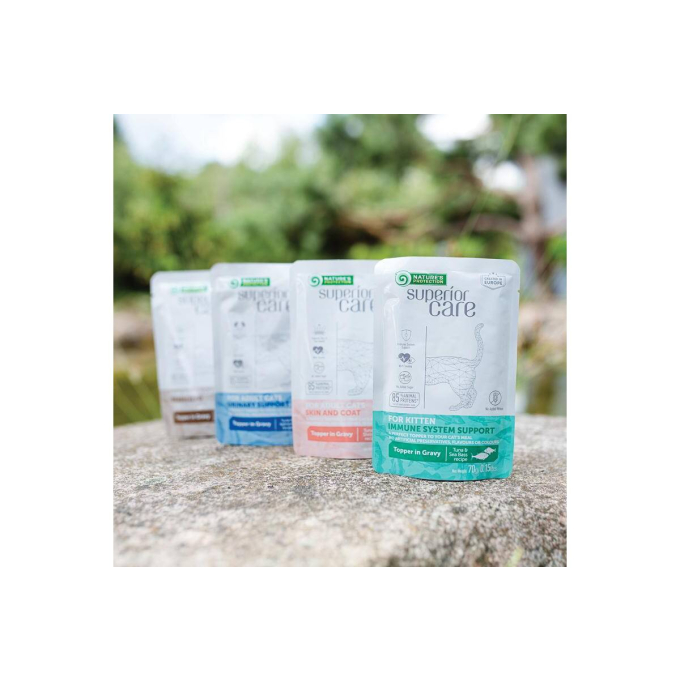 wet food supplement with tuna and shrimp for the skin and coat care of adult cats of all breeds - 3