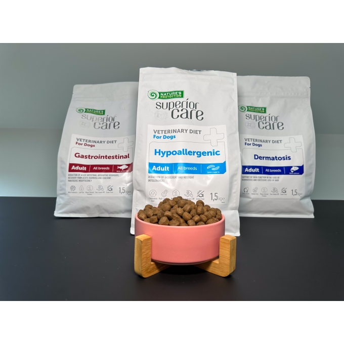 dietetic pet food with salmon for adult dogs of all breeds with skin problems - 8