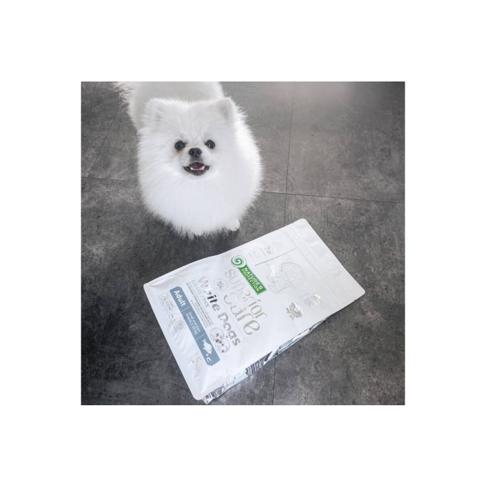 dry grain free food for adult, small and mini breed dogs with white fish - 6