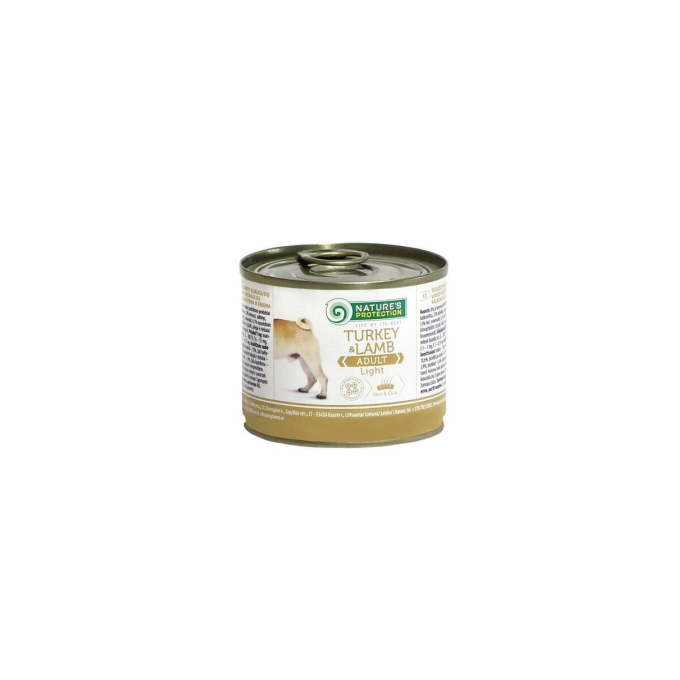 canned pet food for adult dogs with turkey and lamb - 1