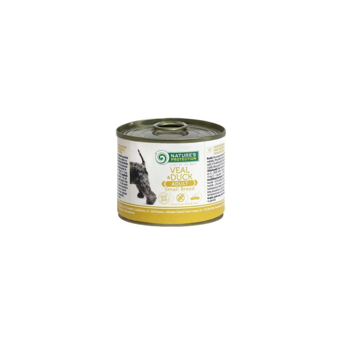 Adult Small Breed Veal &amp; Duck canned food for dogs - 1