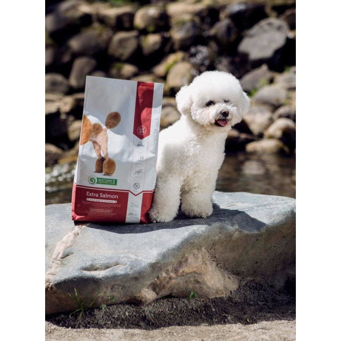 dry food for adult dogs of all breeds with salmon - 9