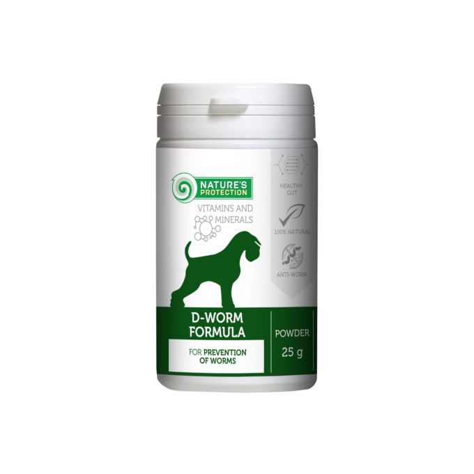 complementary feed for adult dogs for prevention of worms - 1