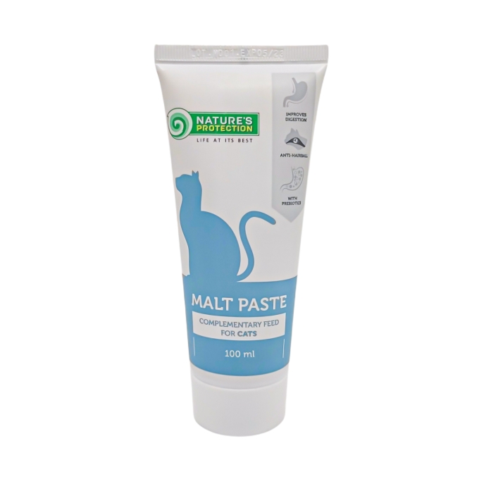 Malt paste, paste for cats promoting hair removal, - 1