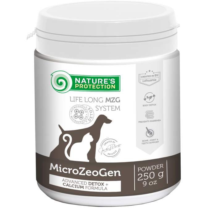 MicroZeoGen complementary feed for dogs and cats with calcium - 1