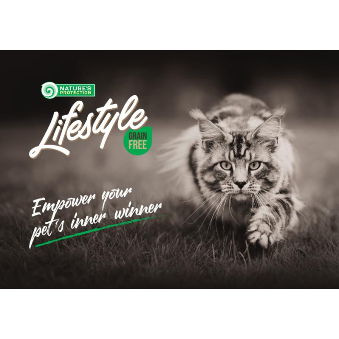 dry grain free food for adult cats with white fish after sterilisation - 6