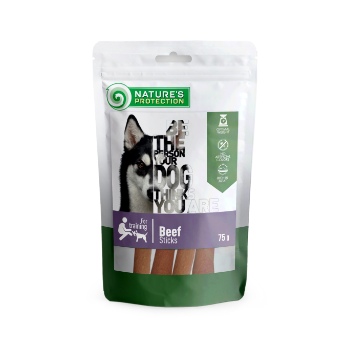 snack for dogs beef sticks, - 1