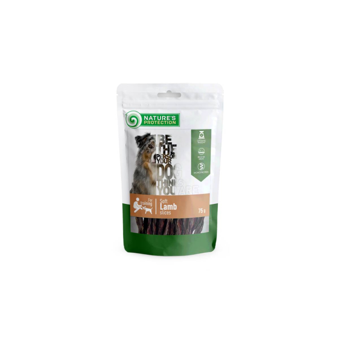 snacks for dogs, soft lamb slices - 1