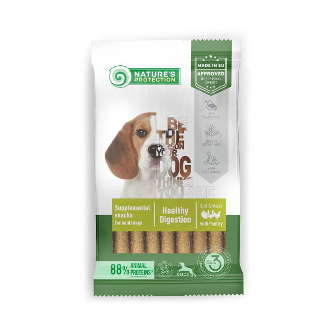 complementary feed – snacks for adult dogs of all breeds with poultry - 1