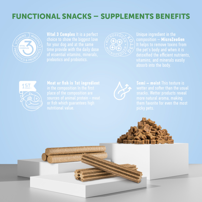 complementary feed – snacks for adult dogs of all breeds with poultry - 4
