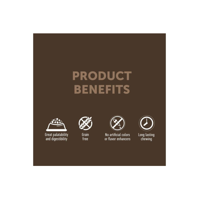 snacks for dogs, rawhide foaming sticks with beef - 1