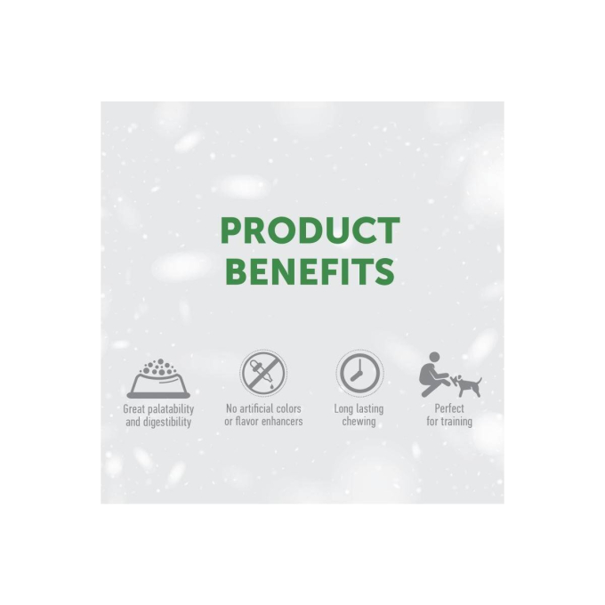 snacks for dogs dried rabbit ears - 1