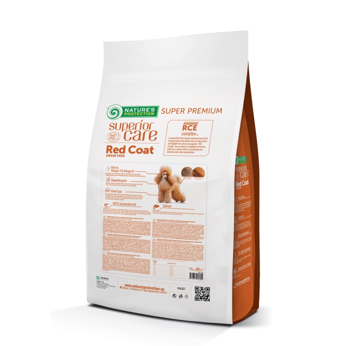 Sample Red Coat Grain Free Salmon Adult Small Breed dry food for dogs - 1