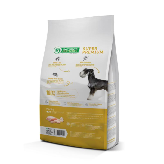 dry food for senior dogs of small breeds with poultry - 2