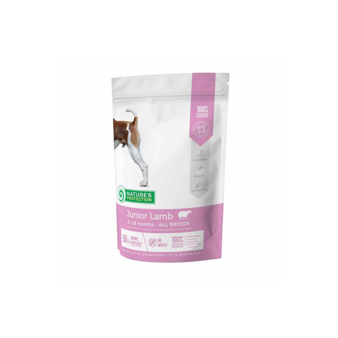 dry food for junior all breed dogs with lamb - 1