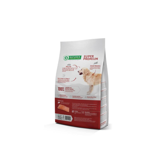 dry food for adult dogs of all breeds with salmon - 2