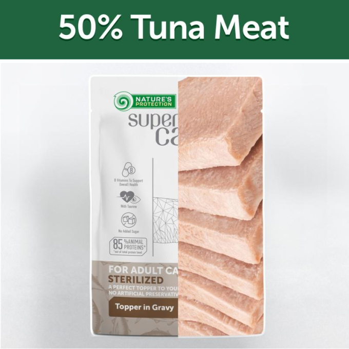 wet food supplement with tuna for sterilised adult cats of all breeds - 5