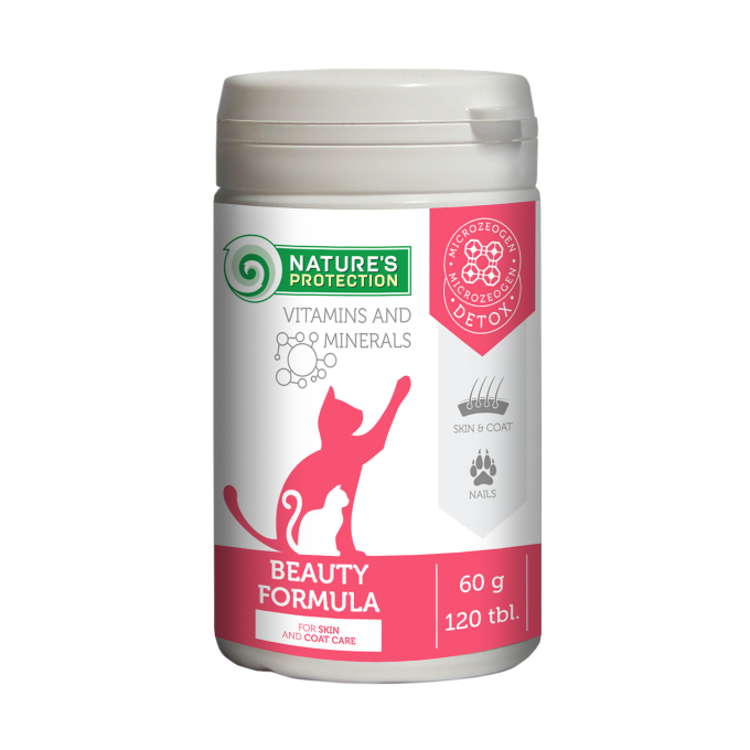 complementary feed for adult cats for skin and coat care, - 0