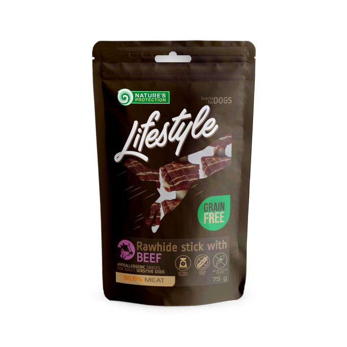 snacks for dogs, rawhide foaming sticks with beef - 0