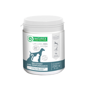 Recovery and Performance, complementary feed for adult dogs and cats for energy level support and bo