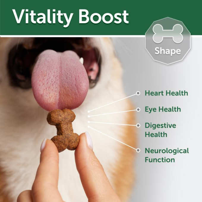 complementary grain free feed - snacks to support mobility and joint health with lamb for adult all breed dogs with white coat - 7