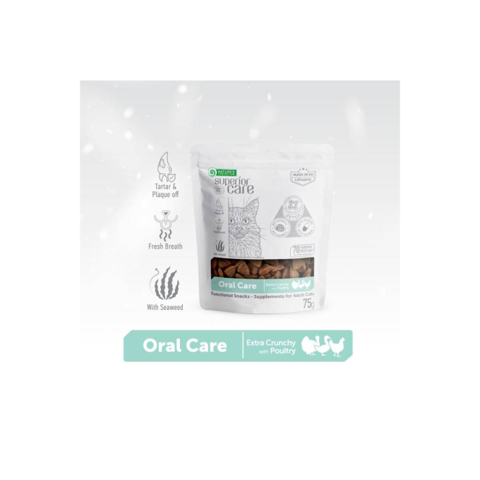 complementary feed - snacks for oral care with poultry for adult cats - 2