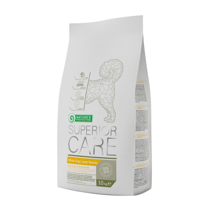 dry food for adult large breed dogs with white coat with lamb - 1