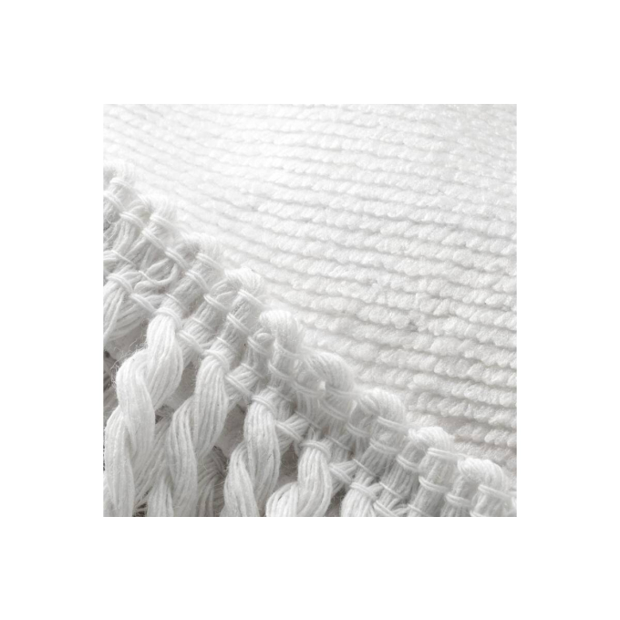 round microfiber towel, unique design, with puppies illustration and fringes - 6