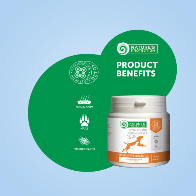 complementary feed for adult dogs for healthy skin &amp; coat - 2