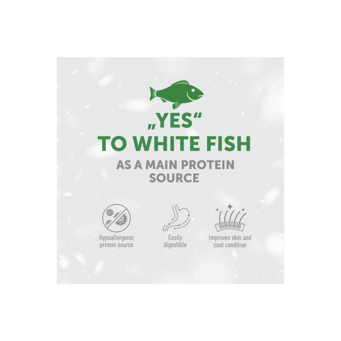 complementary grain free feed – snacks for adult dogs with white fish - 1
