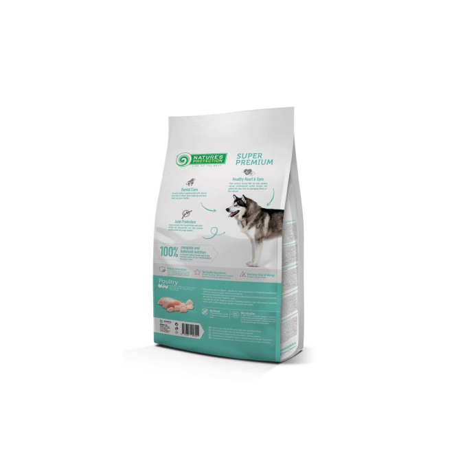 dry food for senior dogs of all breeds with poultry - 1